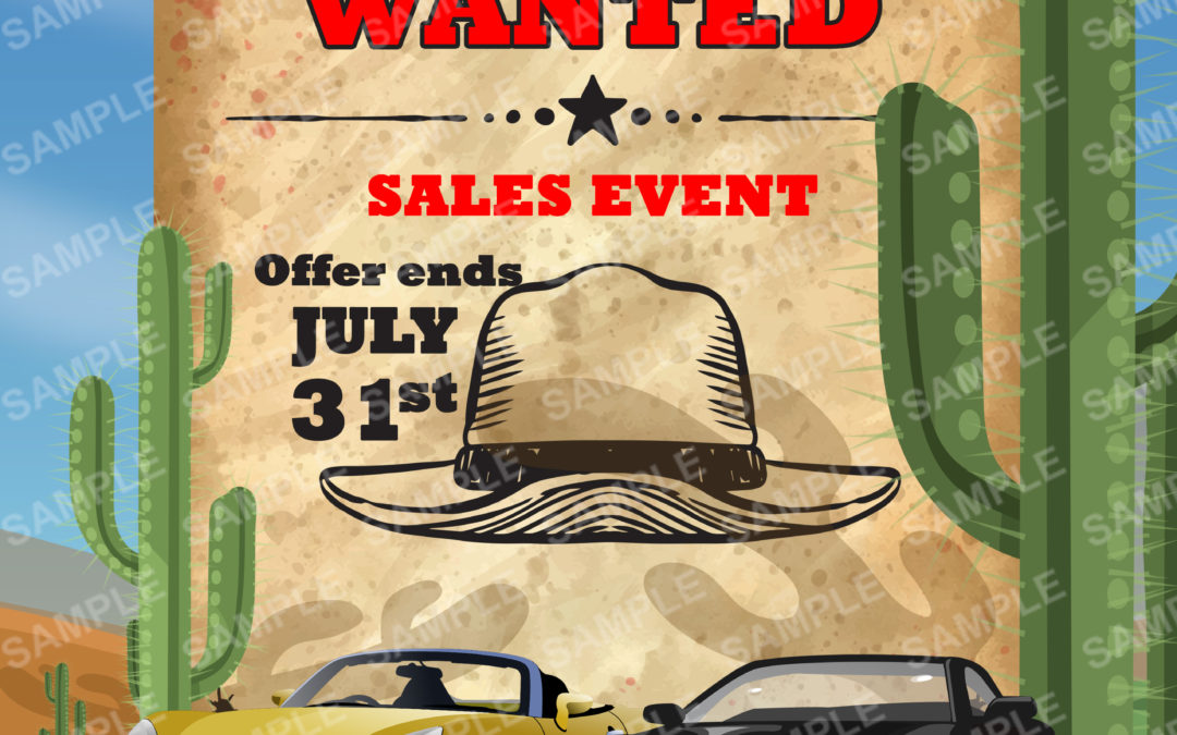 Driver’s Wanted Sales Event
