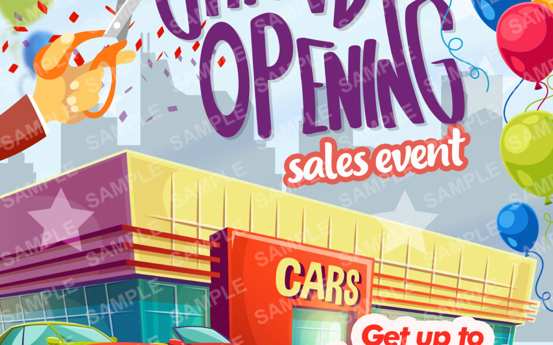 Grand Opening Sales Event