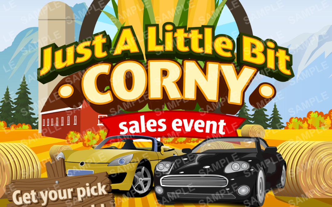 Just A Little Bit Corny Sales Event