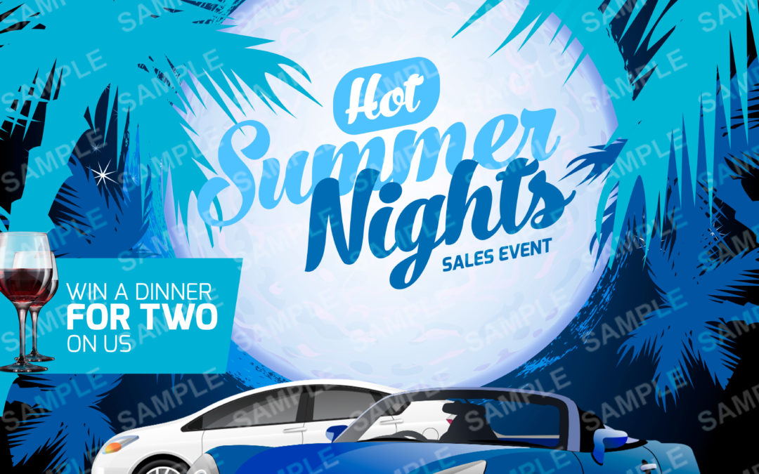 Hot Summer Night Sales Event