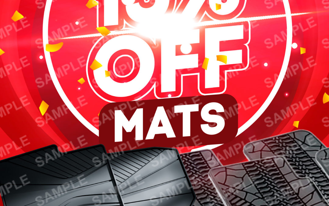 15% Off Mats