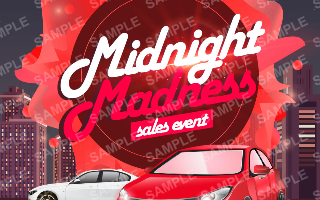 Midnight Madness Sales Event