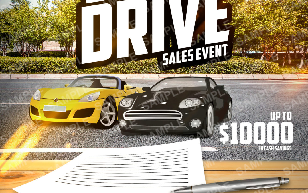 Sign & Drive Sales Event